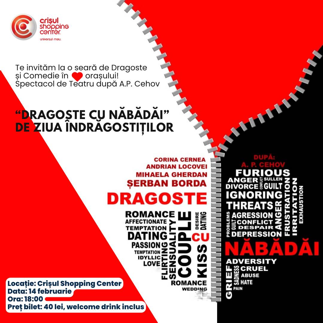 Dragoste cu năbădăi, de Ziua Îndrăgostiților!